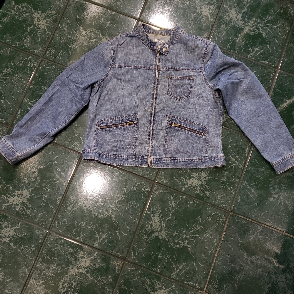 Denim Jacket with zipper